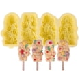 thumbnail image 1 of Bearachild Molde de helado de flores de silicona para golosinas caseras Helado casero para niños Cocina y Comedor B, 1 of 6