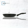 thumbnail image 2 of Mainstays 8" Non-Stick Aluminum Skillet Black Dishwasher Safe, 2 of 8