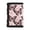 Butterfly Paw Print Pattern, variant on Christmas Santa Reindeer Print Lightweight Children's Wallet, Elastic Polyester Trifold Card Wallet Portable Kids Trifold Wallet for Outdoor School