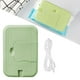 thumbnail image 3 of Calentador de toallitas con alimentación USB portátil de toallitas húmedas térmicas para el hogar Caja de calentamiento de tejido húmedo Verde Hugo Calentador de toallitas, 3 of 8