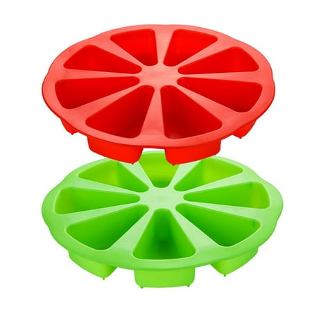 

Silicone Bakeware Baking Food Grade Mold 8 Points Scone Cake Household Used In Microwave Oven（Random Color）