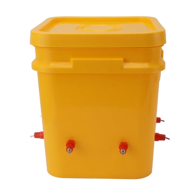 Automatic Chicken Waterer Cup 12L Handheld Barrel Poultry Drinking Equipemnt for Goose Duck
