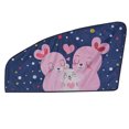 thumbnail image 1 of Yazoeia Cartoon Magnetic Car Curtain Adjustable Sun Shade for Baby Children Rabbit Right Window MY320-35955, 1 of 7