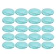 thumbnail image 1 of 20 cabujones ovalados naturales con parte trasera plana de 18 x 13 mm en forma de huevo de turquesa para hacer joyas y cuentas artesanales., 1 of 14