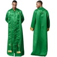 thumbnail image 2 of renvena Mens Church Catholic Priest Chasubles Vestments Clergy Costume Mass Robe with Stole Green XXL, 2 of 7