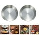 thumbnail image 3 of 5 Unids Acero inoxidable Condimado Platos Pequeños platos de salsa para el hogar (Plata), 3 of 5