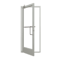 thumbnail image 4 of 36" x 84" Left Hand/Outswing Anodized Aluminum Silver Prehung Commercial Door, 4 of 9