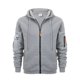 thumbnail image 1 of Men's Sweatshirt Hoodie Zipper Arm Pocket Cardigan Men's Sports Large Size Casual Hoodie, 1 of 5