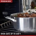 thumbnail image 4 of Calphalon Premier Stainless Steel 6-Quart Stock Pot, 4 of 5