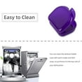 thumbnail image 4 of Dental Mouth Guard case Orthodontic Retainer Cases Container with Vent Holes, Denture Holder Clear Aligner Box for Household|Office|Travel - Dark Purple, 4 of 5