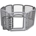 thumbnail image 2 of Panel Octagonal Plastic Pet Pen Fence Enclosure With Gate cm L x cm W x cm H, 2 of 8