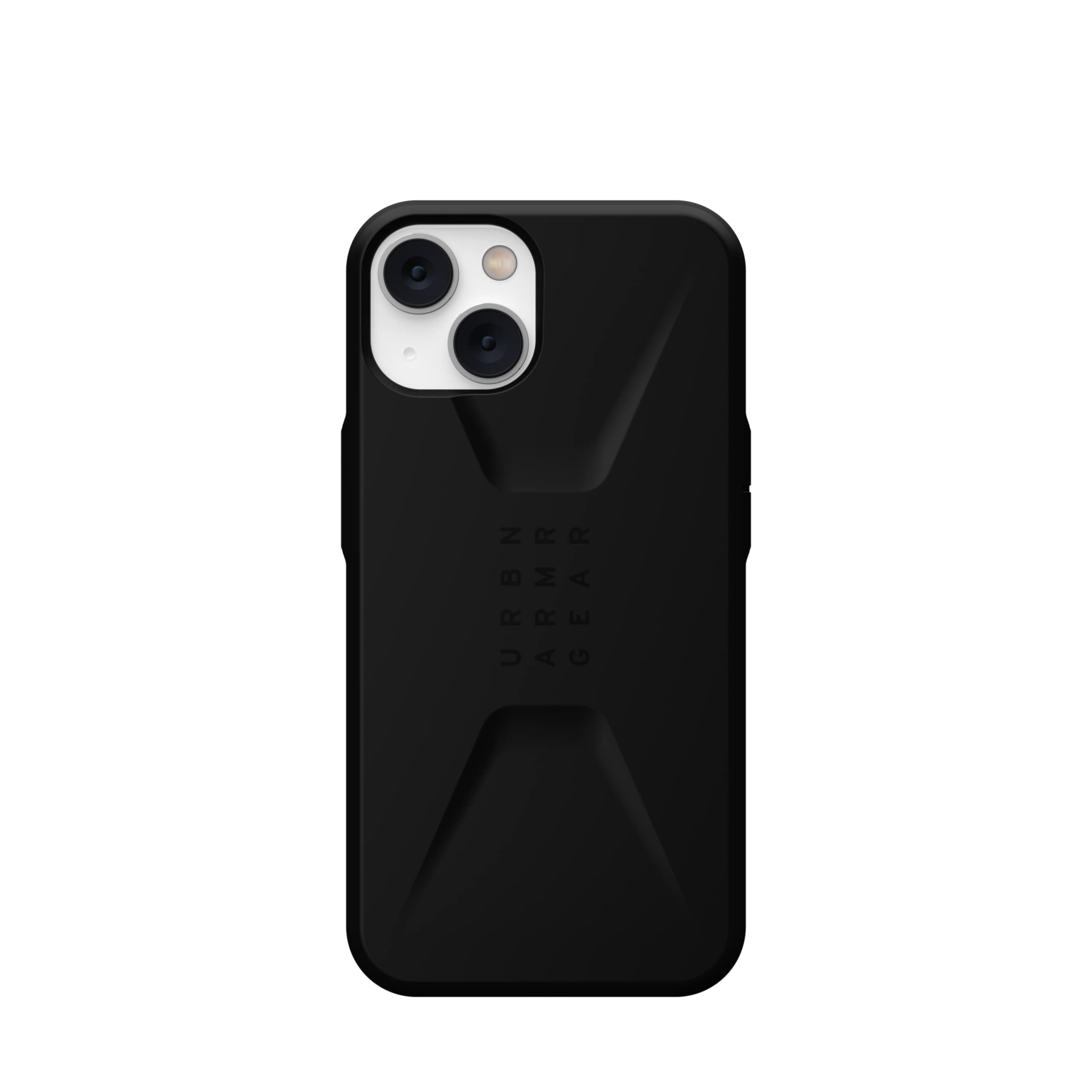 UAG iPhone 14 Case Black 6.1" Civilian Sleek Ultra Thin Impact Resistant Dropproof Protective Cover Compatible with Wireless Charging by URBAN ARMOR GEAR
