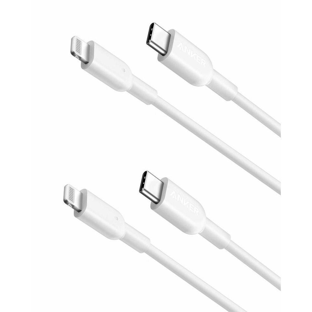 Anker USB C to Lightning Cable [3ft, 2Pack] Powerline II , Supports