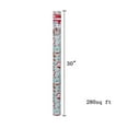 thumbnail image 2 of Papier d'emballage de Noël réversible rouge et blanc Holiday Time, 280 pieds carrés, 2 of 5