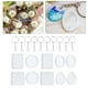 thumbnail image 3 of 20x DIY Lvero Colgante Fundición s Artesanía 5 Estilos Pendiente Hugo Molde de joyería, 3 of 10