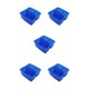 thumbnail image 1 of Yuarrent Práctica bandeja de almacenamiento: y segura para todas las pertenencias Cesta de almacenamiento apilable de 3 celdas azul Type2 NO2, 1 of 6