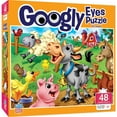 thumbnail image 3 of Googly Eyes - Farm Animals 48 Piece Jigsaw Puzzle MasterPieces, 3 of 7