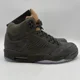 thumbnail image 1 of Ni - ke Air Jordan 5 Retro Premium Sequoia Take Flight Shoes Size 10.5 Men's 881432-305, 1 of 5