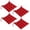 Red, variant on Outdoor Cushions for Patio Furniture, Non-Slip High Memory Sponge Patio Seat Cushions Replacement,Soft Outdoor Chair Pads,Seat Cushion for Couch Sofa Garden Home