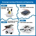 thumbnail image 6 of 6-in-1 STEM Toys Space Solar Robot Kit for Kids,Educational Science Learning,Building Robot Toys Birthday Gift for Kids Age 6 7 8-12+, 6 of 7
