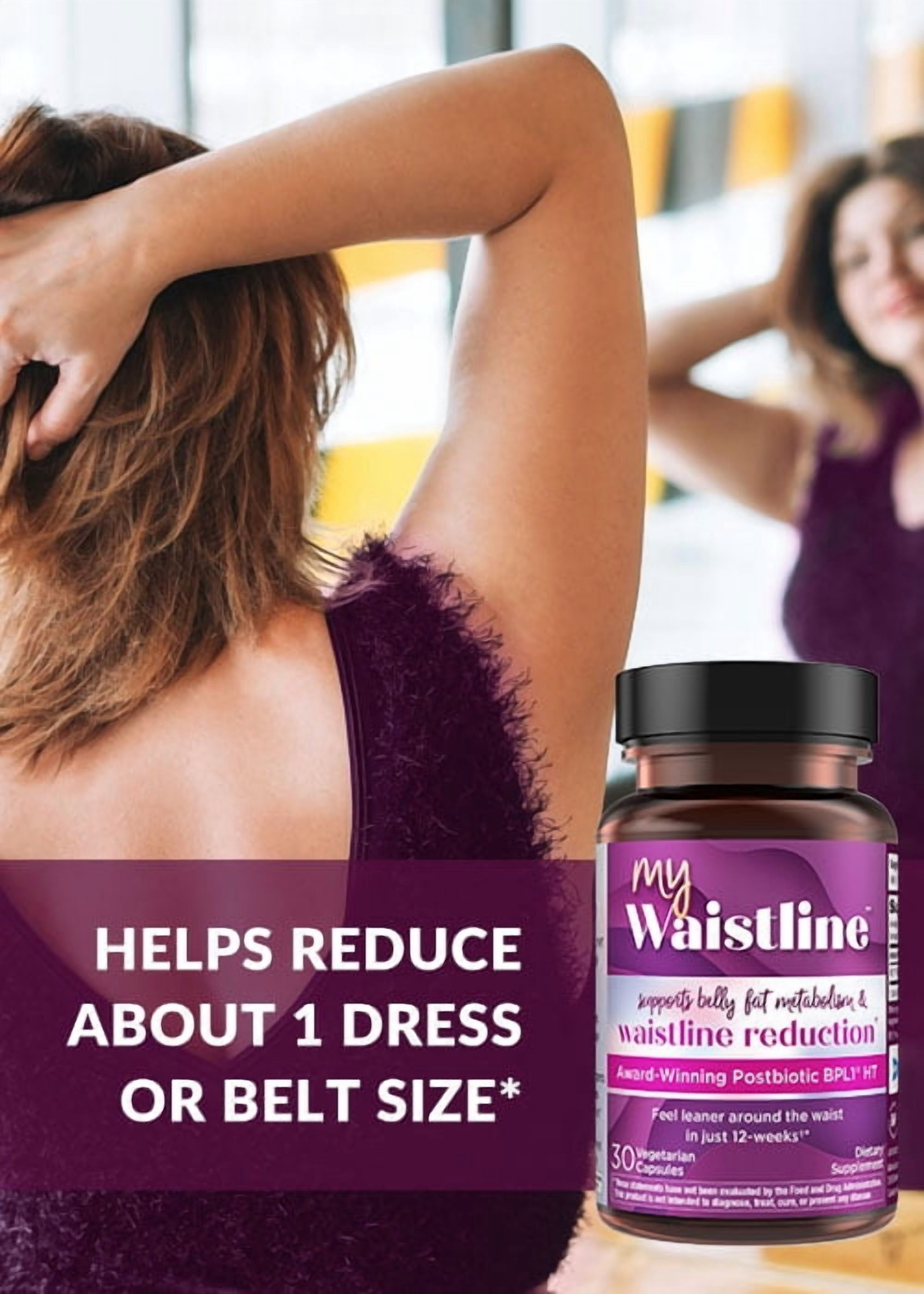 (4 pack) Purity Products MyWaistline BPL1® HT Postbiotic