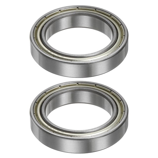 Unique Bargains 6805ZZ Roulements à Billes 25mmx37mmx7mm Acier Chromé ABEC5 à Double Écran Lot de 2