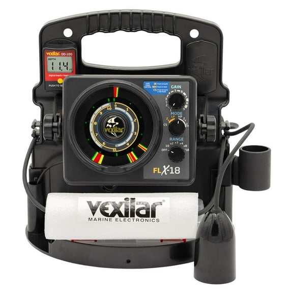 Vexilar FLX-18 Pro Pack II Fishing System w/12 Degree Ice-Ducer DD-100 [PPX1812]