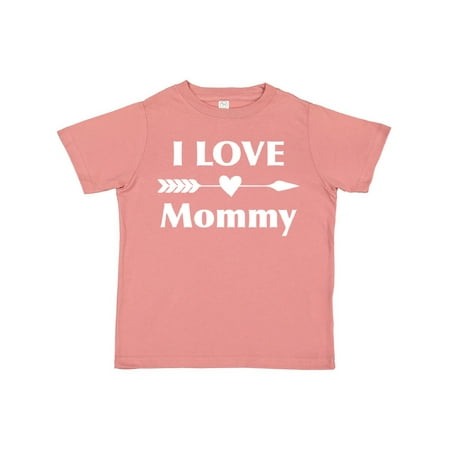 

Inktastic I Love Mommy Gift Toddler Boy or Toddler Girl T-Shirt