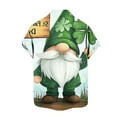 thumbnail image 4 of cllios Mens 2025 St Patricks Day Shirts Short Sleeve Shamrock Button Down Shirt Green Lucky Tshirts Hawaiian Shirt for Men Big and Tall, 4 of 4
