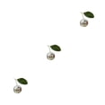 thumbnail image 1 of Yuarrent Cherry Disco Balls Decoración Kawaii Mirror Ball Simulado Fruit Shape Glass Home Decor para Bar Silver single 10cm Type1 NO1, 1 of 6
