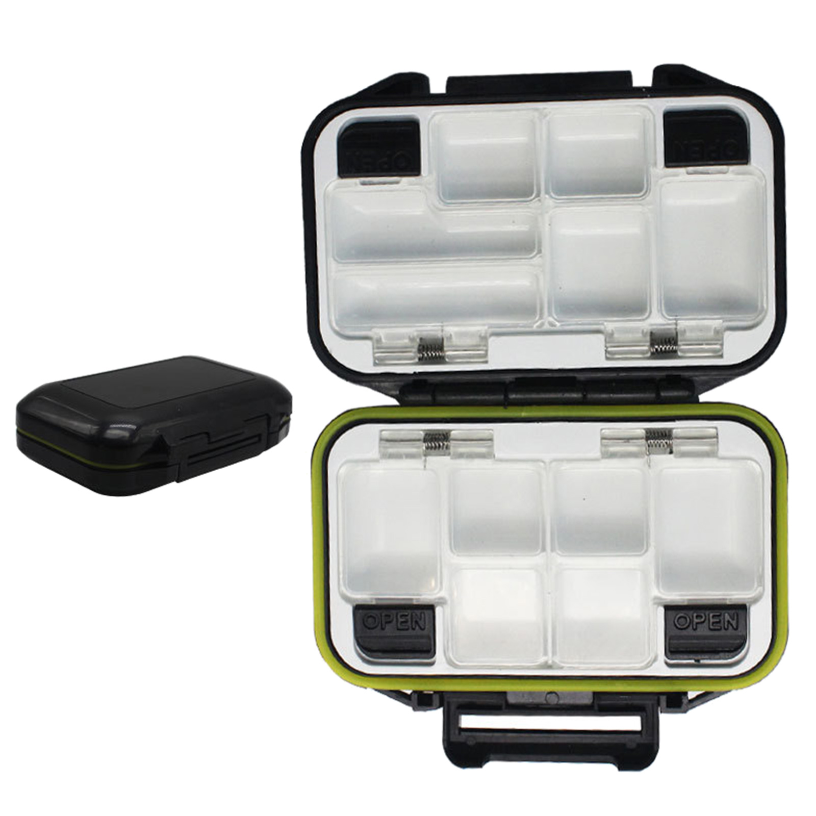 Fishing Tool Box Lightweight Tackle Box DoubleSided Bait Lure Box