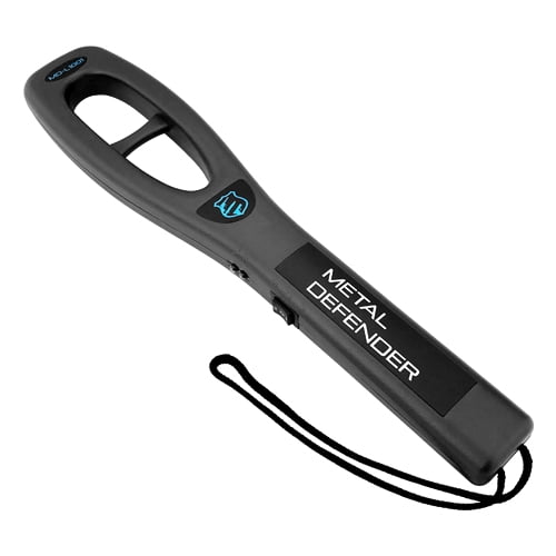 Handheld Security Metal Detector Wand Scanner High Sensitivity LED Buzzer I2Z6