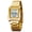 Gold, variant on Men's Digital Watch, Stainless Steel Bracelet 30M Waterproof Square Watch with Alarm, Stopwatch, Countdown Timer, Dual Time and EL Backlight, Casual Sports Wristwatch Gift for Men