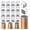 Black_Rectangle L, variant on 24 Pcs Chair Leg Floor Protectors Square, Silicone Felt Furniture Leg Pads Caps Covers for Hardwood Floors (Fit:1-5/8" to 2")
