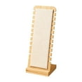 thumbnail image 4 of Mornei Jewelry Stand Freestanding Necklace Organizer Bamboo Decorative Showcase Jewelry White, 4 of 9