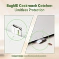 thumbnail image 5 of BugMD Bed Bug Trap (1 Pack, 12 Traps) - Interceptors, Bed Bug Prevention, Sticky Glue Traps, Insect Trap Indoor, 5 of 7