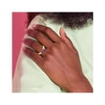 thumbnail image 3 of 2/3 Carat (ctw) Amethyst Heart Promise Ring in 10K Yellow Gold, 3 of 3