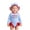 Sky Blue, variant on Duqingm Baby Girl 4th of July Swimsuit Baby Girls One Piece Swimsuit Romper Popsicle Bathing Suit Girl Beach Rash Guard Baby Swimsuit Girl Blue,18-24 Months