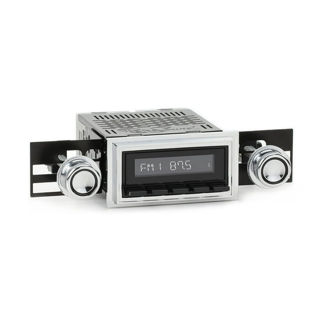 Ensemble Radio Motor 2 avec Face Noire, Lunette et Boutons HB-M2-126-08-77