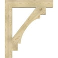 thumbnail image 3 of Ekena Millwork 6"W x 40"D x 48"H Merced Block Rough Sawn Bracket, Douglas Fir, 3 of 4