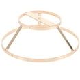 thumbnail image 4 of DIY Lampshade Frame Wire Lamp Shade Frame Desk Lamp Cage DIY Shells Chandelier Metal Frame, 4 of 8