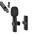 thumbnail image 1 of CDLYDCA K11 Wireless Lavalier Microphone for iPhone Type-C PC Computer Lapel Clip Audio Video Recording Mini Mic Phone Studio Live Gaming Teach, 1 of 8