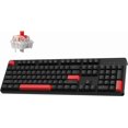 thumbnail image 1 of Teclado para juegos LEMOKEY X2 QMK/VIA Red Switches de tamaño completo, 1 of 9