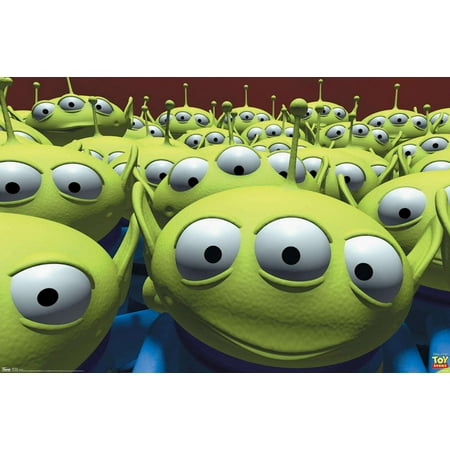 Disney Pixar Toy Story - Aliens Wall Poster, 14.725" x 22.375"