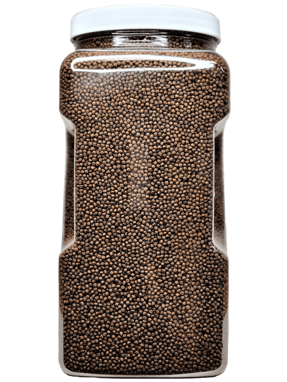 Cichlid Pellets, 45% Protein Floating 2.5mm ( 3/32") Pellets for Smaller Discus,Oscars, Central American, South American Cichlids…4-lb 8oz Lg Jar