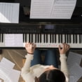 thumbnail image 4 of 1 hoja de pegatinas de teclado de Piano de papel pegatinas de Piano perfectas para niños que aprenden Piano, 4 of 6