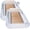Luxe (Pearl White / Gold), variant on Swimline Classic Edition Inflatable Suntan Tub Pool Lounger, Pink/Purple