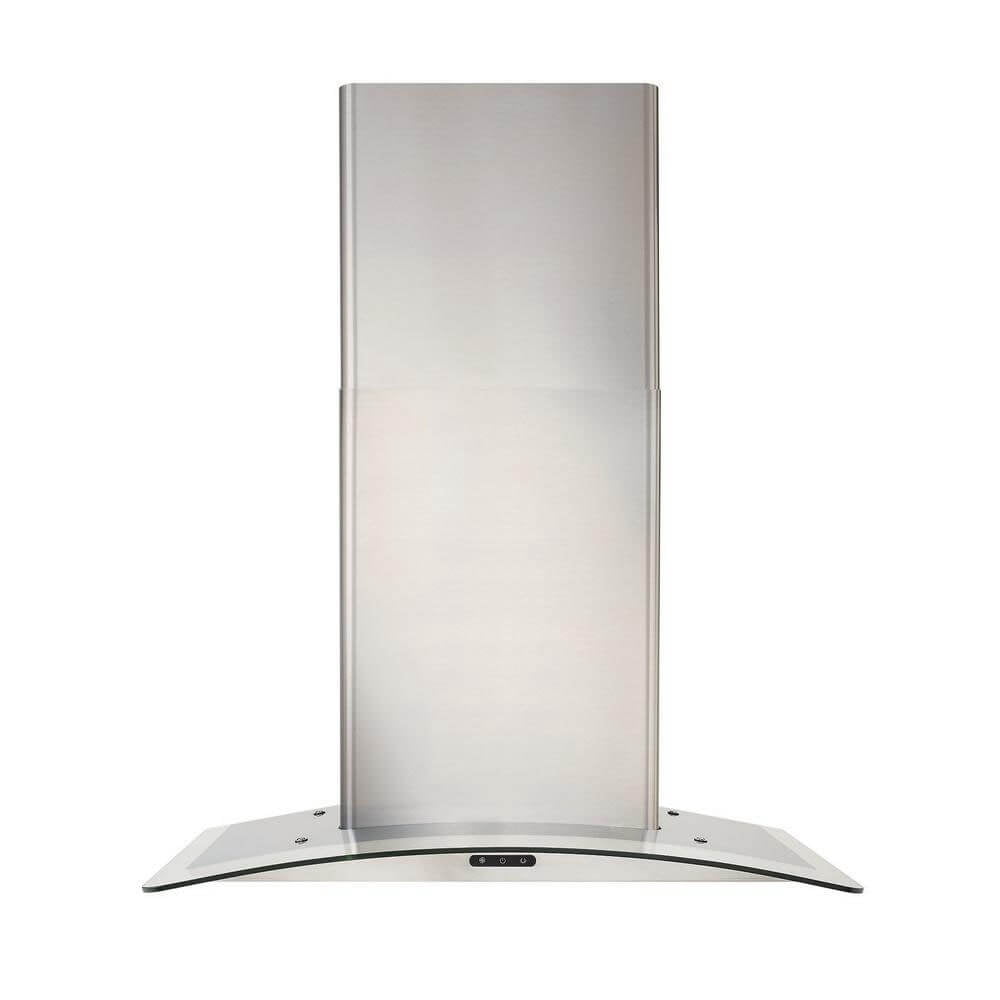 Broan EW4630SS 30 inch Convertible Wall Mount Curved Glass Chimney Range Hood
