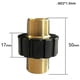 thumbnail image 4 of Conector rápido de manguera de una pieza, M22 x 1,5 Accesorios de rosca superior Juego de conector de presión macho doble Adaptador de lavado del acoplador (14 mm de diámetro) esquí esquí Gafas de esquí, 4 of 5