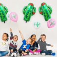 thumbnail image 2 of KAIYANG Globos grandes de cactus para carnaval, decoraciones de cumpleaños con temática de fiesta hawaiana/mexicana, 2 of 3